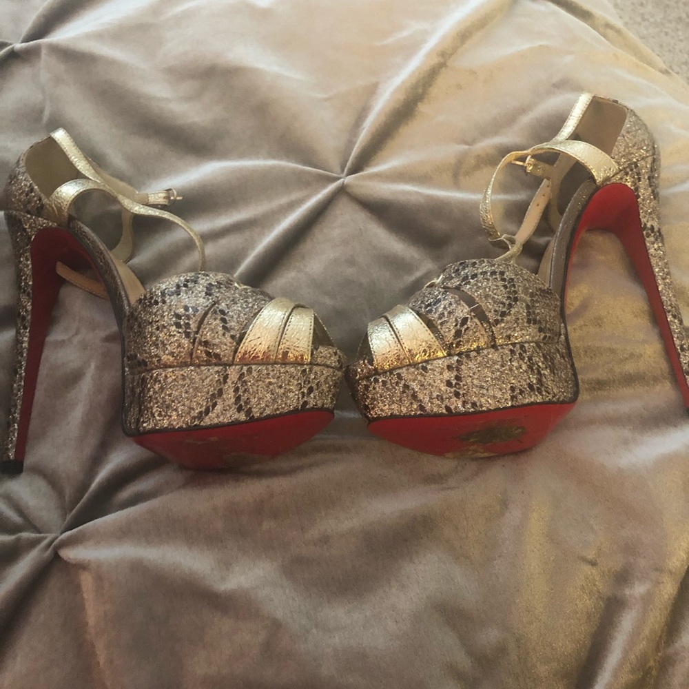 Christian louboutin glennalta glitter - Picture 3 of 4